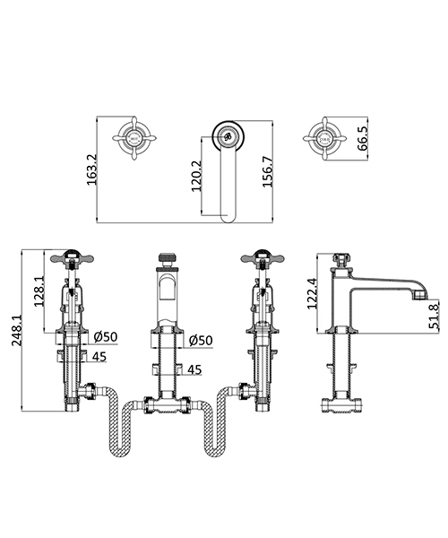 Technical drawing 71737 / GU135DNC