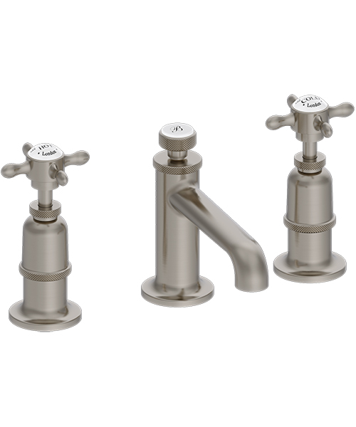 Additional image of Burlington Guild Traditional 3 Hole Basin Mixer Tap