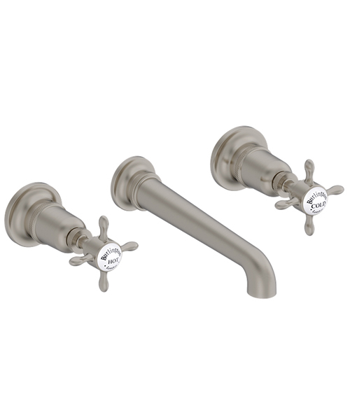 Additional image of Burlington Guild Wall Mounted Traditional 3 Hole Bath Filler Tap