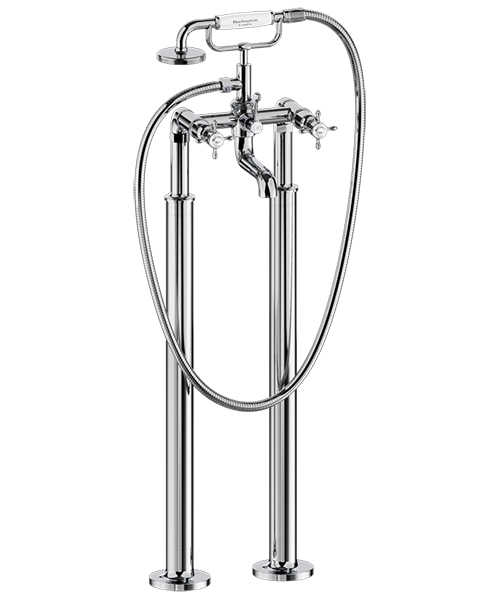Burlington Guild Floorstanding Traditional Bath Shower Mixer Tap