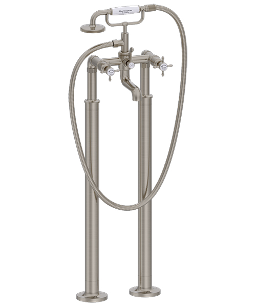 Additional image of Burlington Guild Floorstanding Traditional Bath Shower Mixer Tap