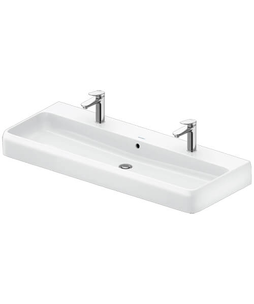 Additional image of Duravit Collection-One 1200 x 470mm Ground Washbasin With Overflow And Tap Platform
