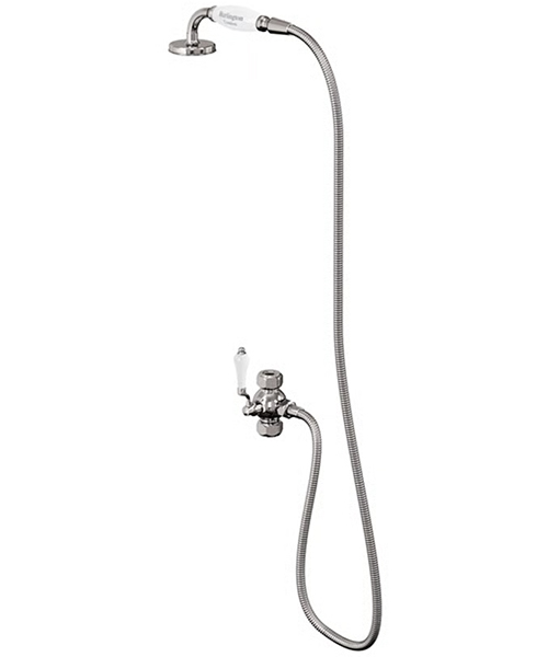 Burlington Telephone Handset With Hose And Diverter