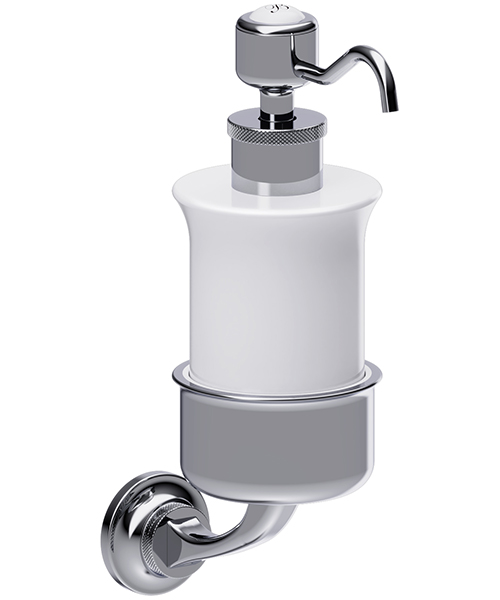 Burlington Guild Traditional Wall Mounted Soap Dispenser And Holder
