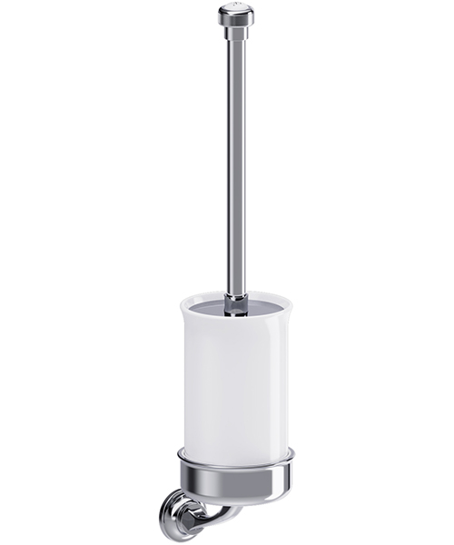 Burlington Guild Traditional Wall Mounted Toilet Brush and Holder