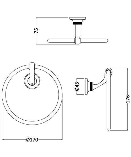 Technical drawing 71748 / GU013C