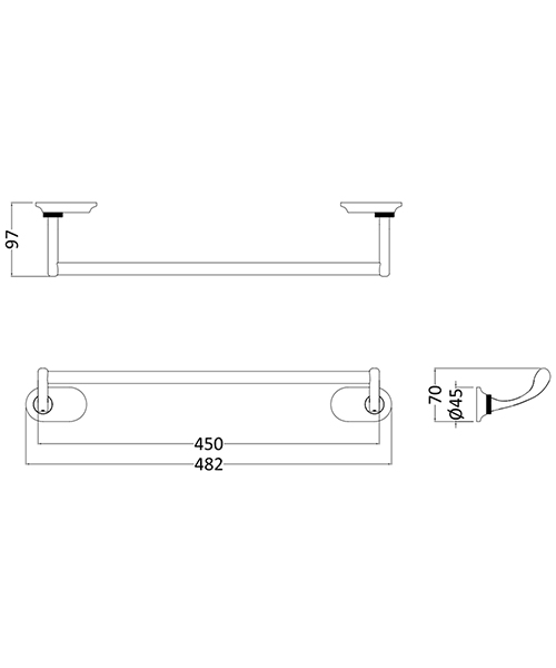 Technical drawing 71756 / GU023C