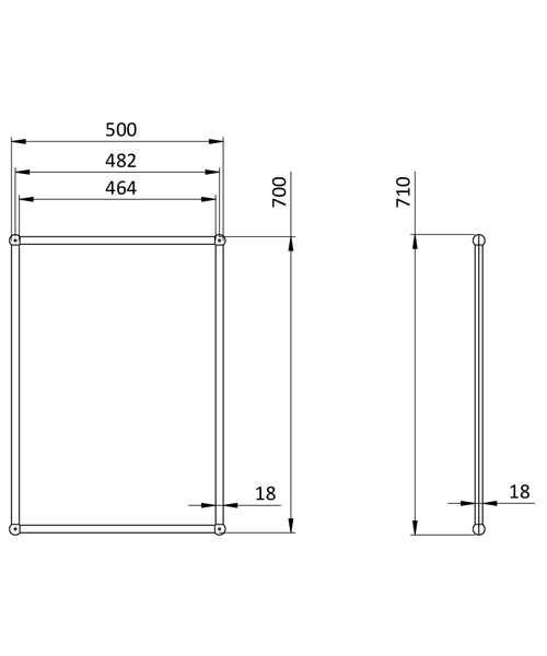 Technical drawing 9718 / A11