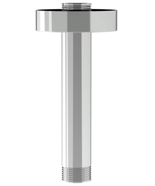 Saneux Cos Ceiling Mounted Round Shower Arm - 100mm High