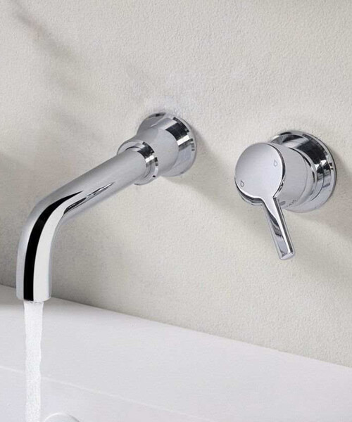 Bristan Altum 2 Hole Wall-Mounted Basin Mixer Tap