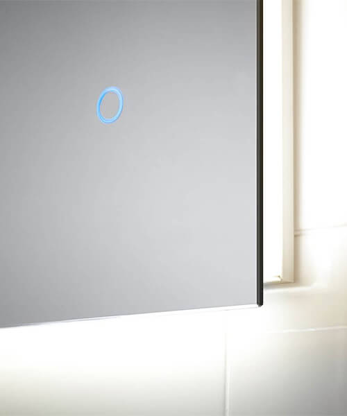 Additional image of Sensio Serenity Duo Rectangular LED Backlit Mirror with Demister Pad - 500 x 700mm