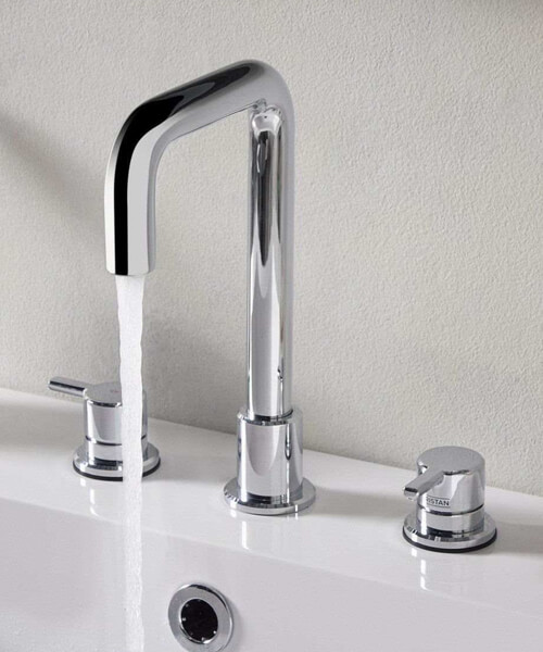 Bristan Altum 3 Hole Deck Mounted Basin Mixer Tap