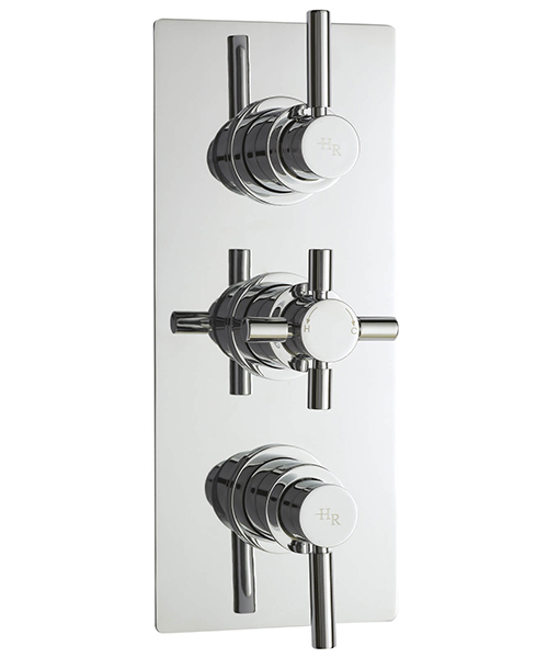 Hudson Reed Tec Pura Plus Triple Concealed Thermostatic Shower Valve