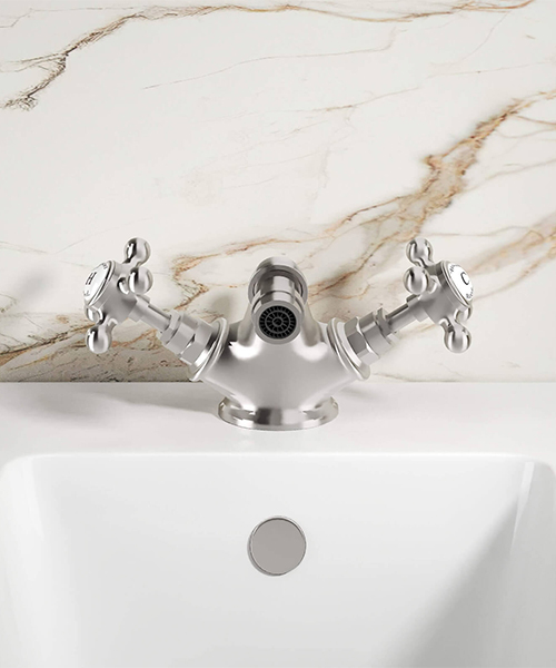 Alternate image of Hudson Reed Topaz Deck Mounted Mono Bidet Mixer Tap With Pop Up Waste
