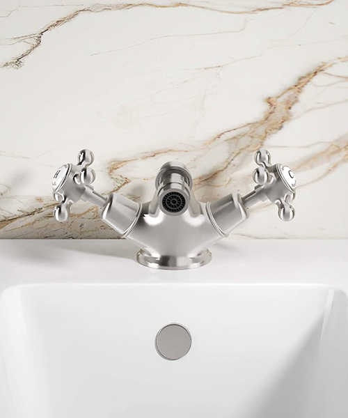 Alternate image of Hudson Reed Topaz Deck Mounted Mono Bidet Mixer Tap With Pop Up Waste