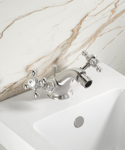 Alternate image of Hudson Reed Topaz Deck Mounted Mono Bidet Mixer Tap With Pop Up Waste