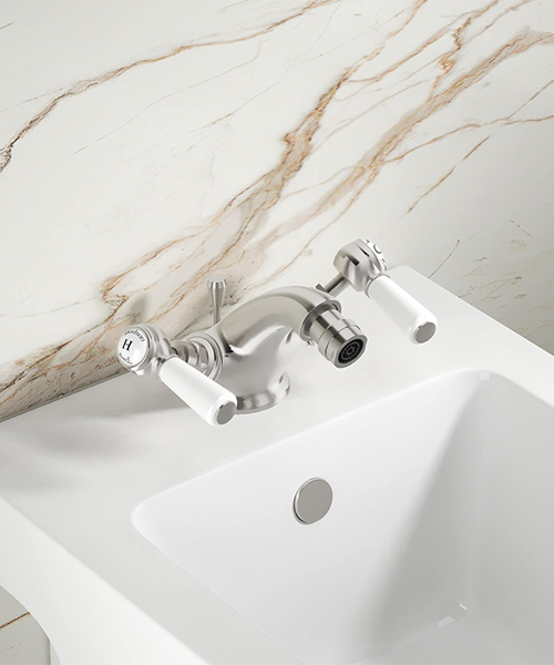 Alternate image of Hudson Reed Topaz Mono Bidet Mixer Tap With Pop-Up Waste