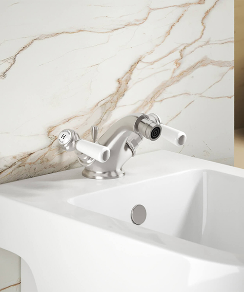 Alternate image of Hudson Reed Topaz Mono Bidet Mixer Tap With Pop-Up Waste