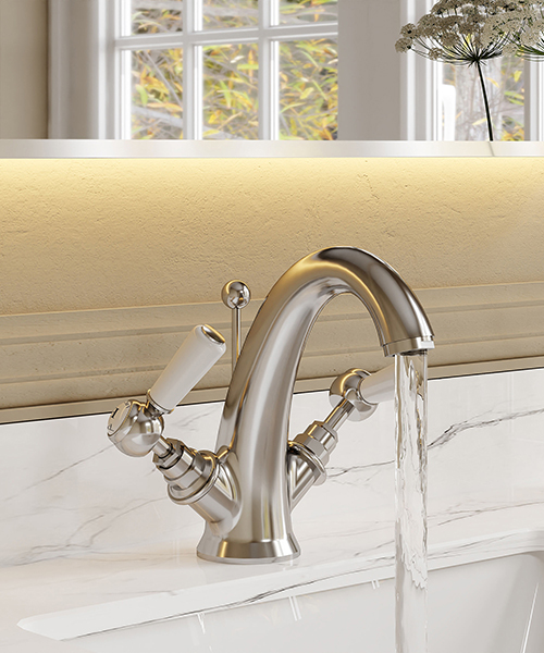 Alternate image of Hudson Reed Topaz Deck Mounted Mono Basin Mixer Tap With Pop-Up Waste