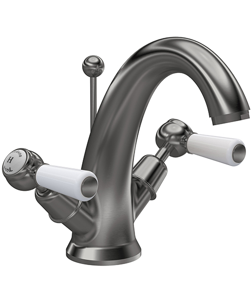 Alternate image of Hudson Reed Topaz Deck Mounted Mono Basin Mixer Tap With Pop-Up Waste