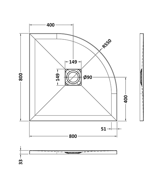 Technical drawing 61371 / NLT61105