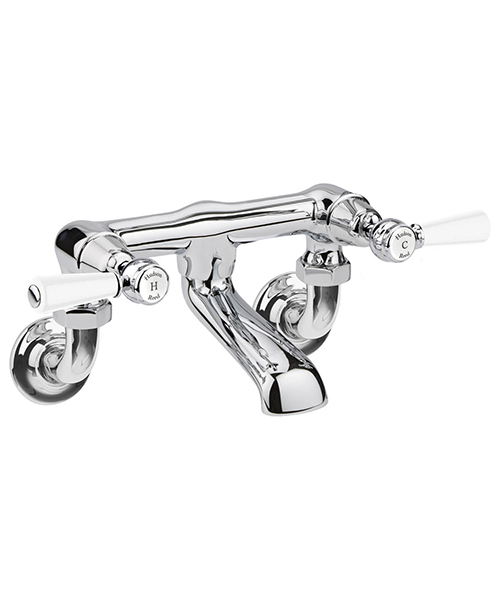 Hudson Reed Topaz 2 Hole Wall Mounted Bath Filler Tap
