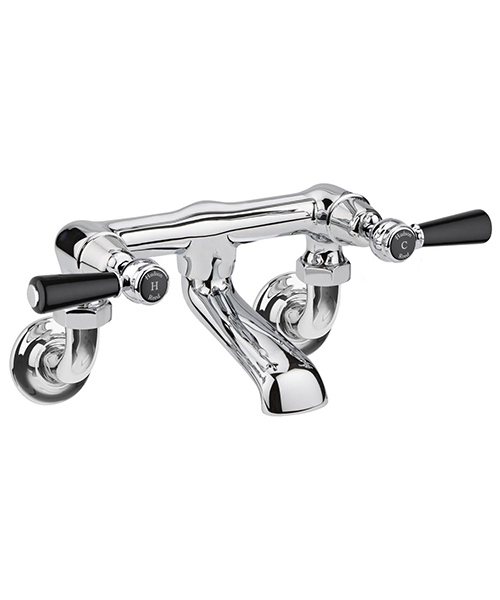 Additional image of Hudson Reed Topaz 2 Hole Wall Mounted Bath Filler Tap