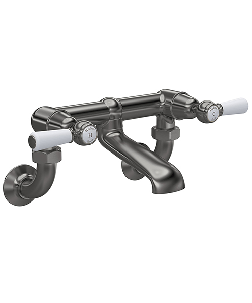 Alternate image of Hudson Reed Topaz 2 Hole Wall Mounted Bath Filler Tap