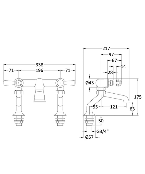 Technical drawing 72994 / BC303HL