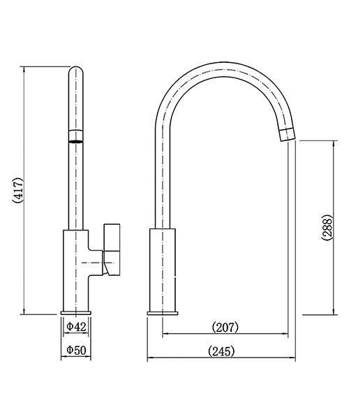 Technical drawing 75514 / KZA305SL
