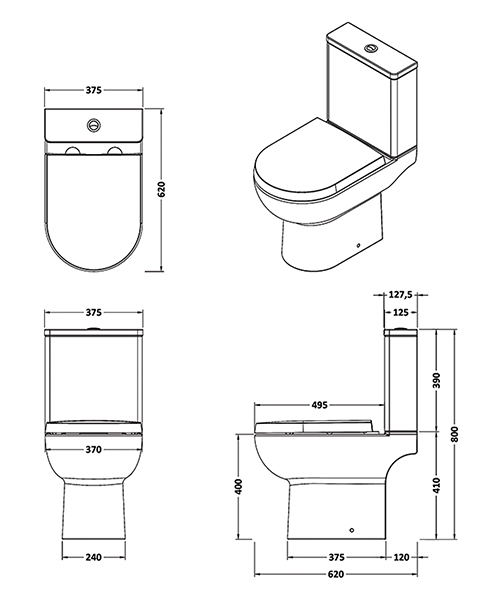 Technical drawing 75517 / CLW006