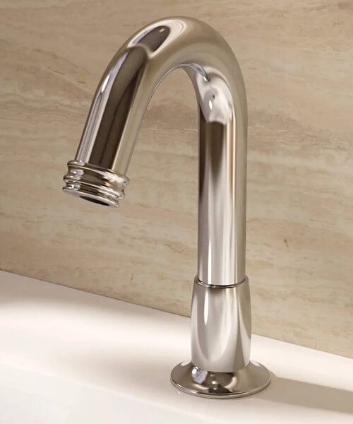 Crosswater Belgravia Traditional Chrome Infrared Sensor Basin Tap