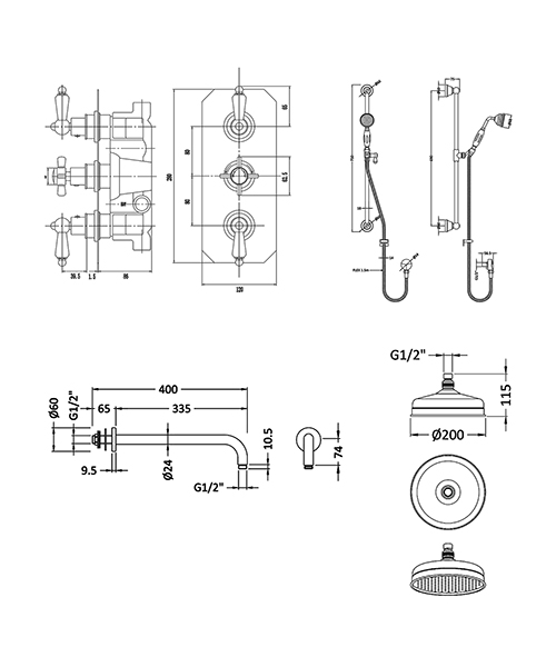 Technical drawing 75502 / SBT57TR2