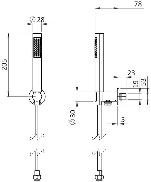 Technical drawing 8103 / SK963C