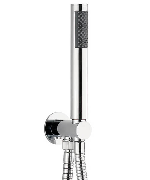 Crosswater Shower Handset With Wall Outlet And Hose