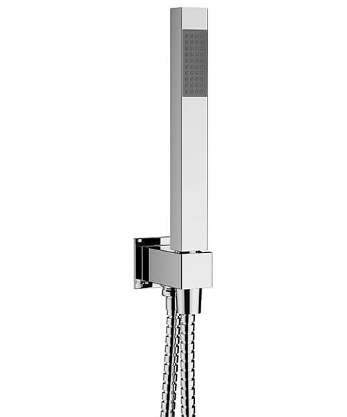 Additional image of Crosswater Shower Handset With Wall Outlet And Hose