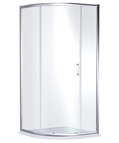 Nuie Lucie 900 x 900mm Single Entry Quadrant Shower Enclosure