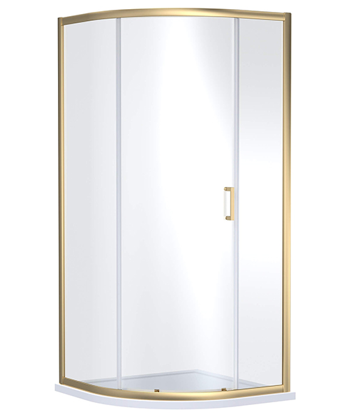 Additional image of Nuie Lucie 900 x 900mm Single Entry Quadrant Shower Enclosure