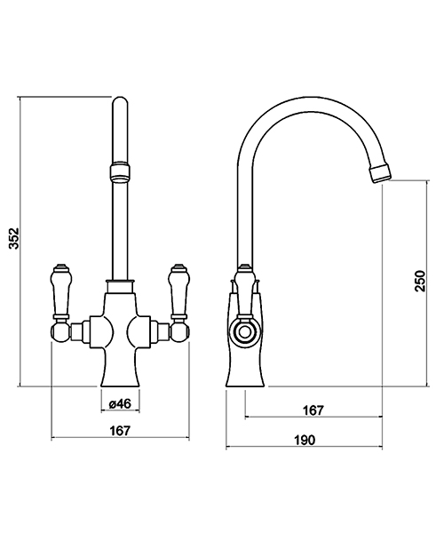 Technical drawing 75506 / KSN305DL