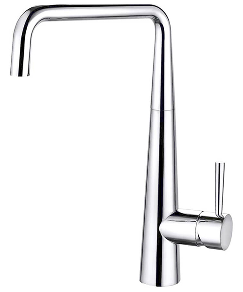 Nuie Roshni Mono Chrome Single Lever Deck Mounted Kitchen Sink Mixer Tap
