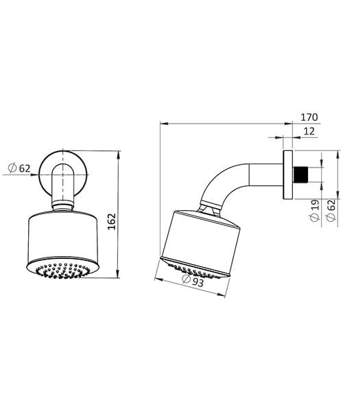 Technical drawing 8062 / FH631C_V2