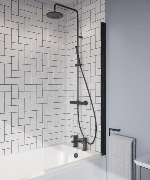 Additional image of Crosswater Clear-6 Single Or Double Panel Bath Screen