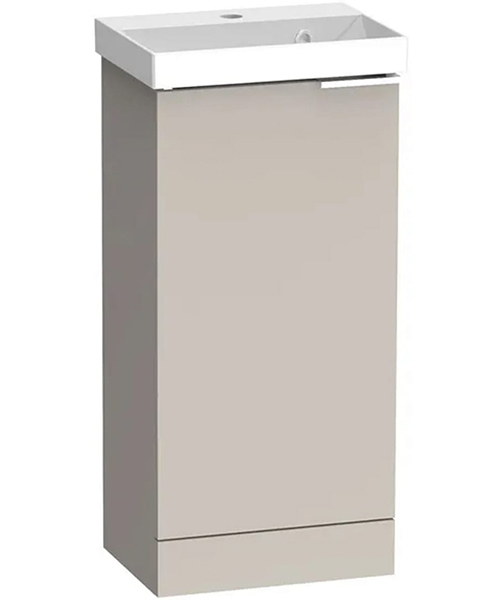Alternate image of Tavistock Cadence 1-Door Cloakroom Unit And Basin - W 414 x H 865mm