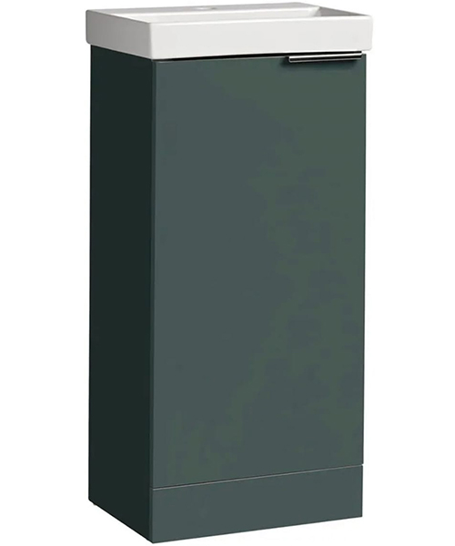 Alternate image of Tavistock Cadence 1-Door Cloakroom Unit And Basin - W 414 x H 865mm