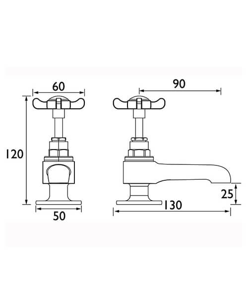 Technical drawing 1259 / N 1/2 C CD