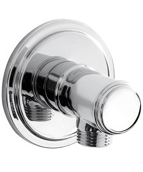 Bristan Arms Traditional Shower Wall Outlet Chrome