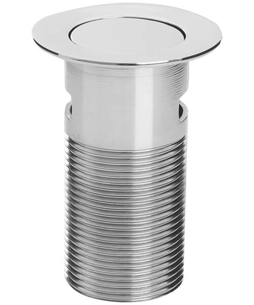 Bristan Chrome Round Push Button Basin Waste