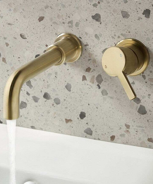 Alternate image of Bristan Altum 2 Hole Wall-Mounted Basin Mixer Tap