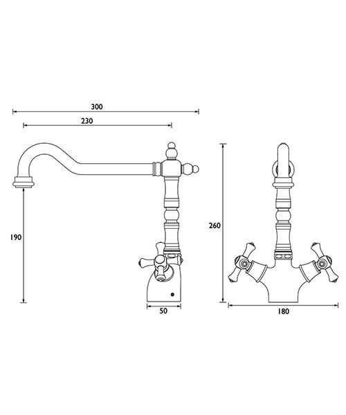 Technical drawing 55418 / K SNK EF C