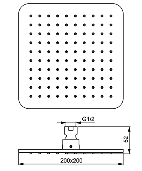 Technical drawing 20540 / B0024AA